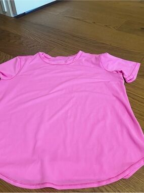 lululemon athletica Hot Pink Short-Sleeve Active Tee
